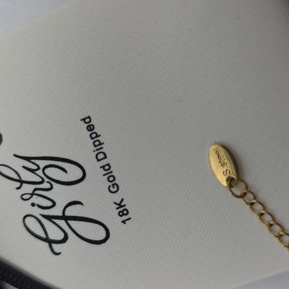 16" 18K Girly Gold Dipped Sparkel Necklace - Picture 5 of 9